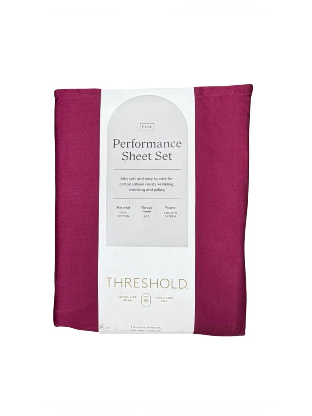 Threshold Performance Sheet Set - Full Size - Maroon